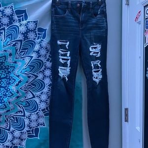 dark wash ae jeans⭐️⭐️